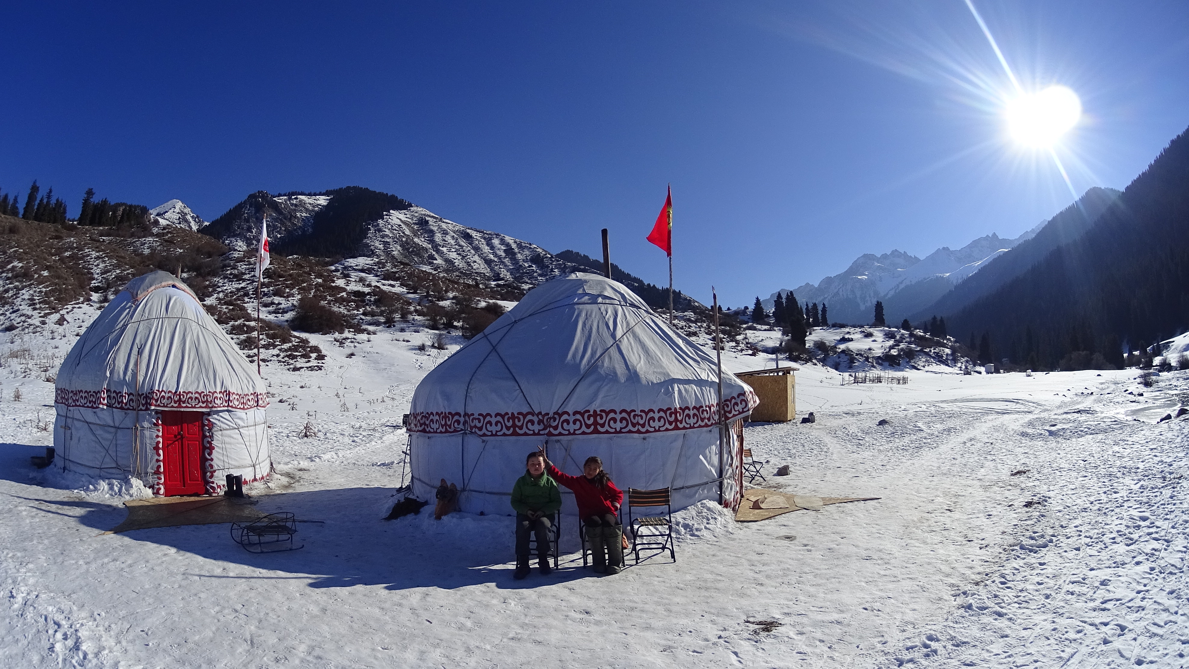 Ak-Tash Winter Yurt Camp