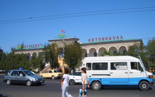 Bus stations in Kyrgyzstan