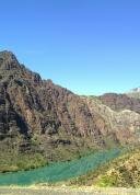 Toktogul water reservoir