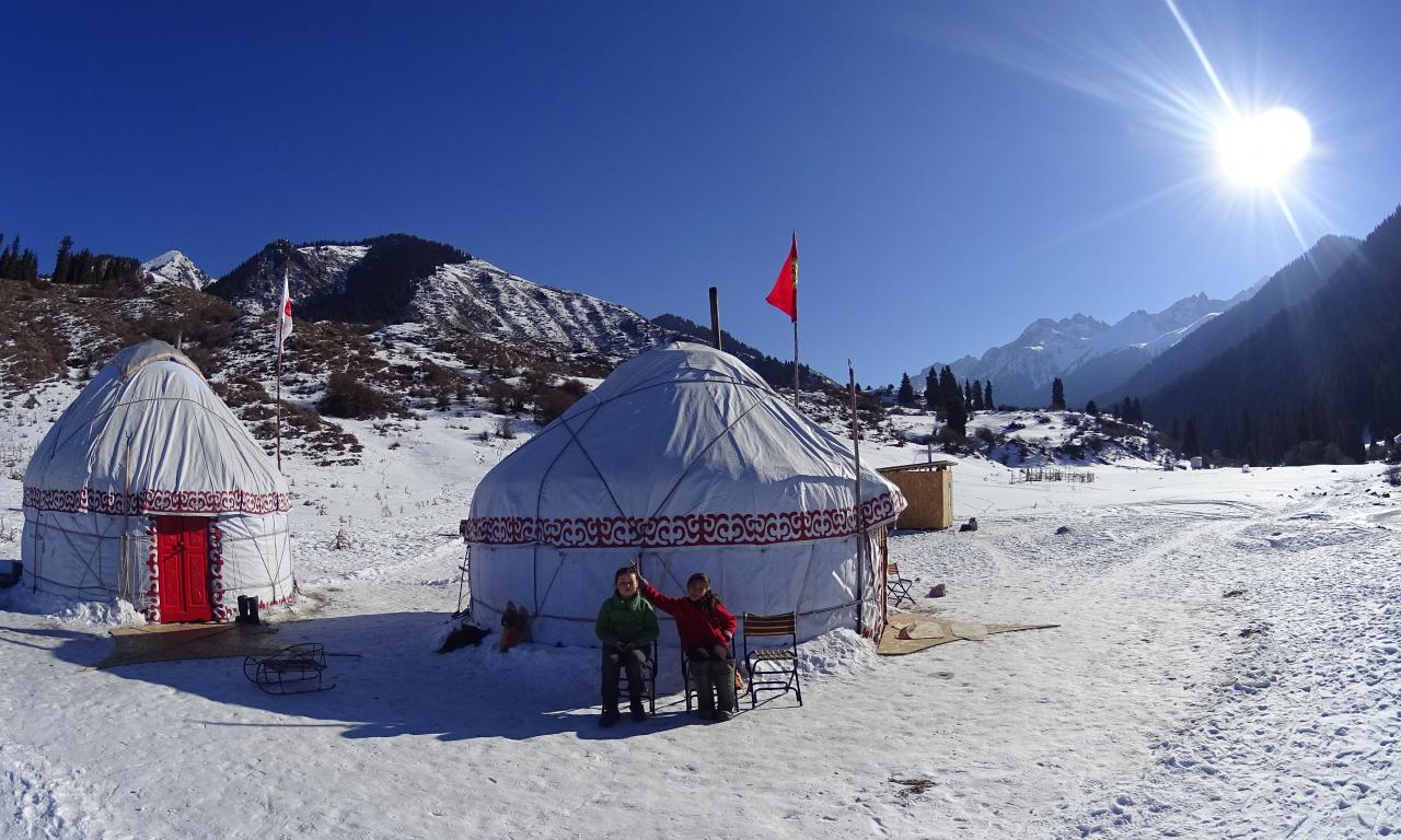 Ak-Tash Winter Yurt Camp