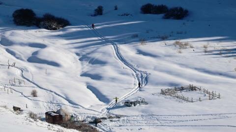 Siuttu Bulak winter yurt camp