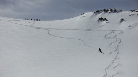Ski Touring in Jergalan Village 