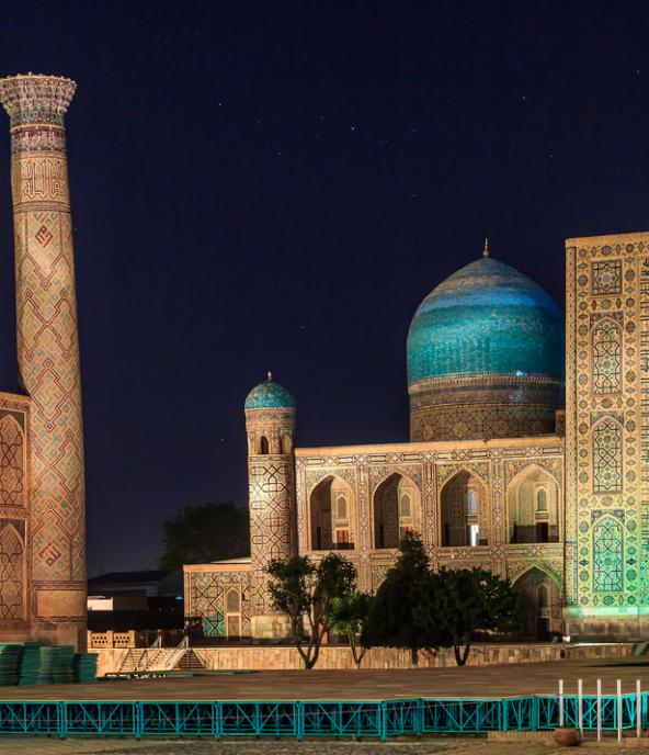Night in Samarkand (Uzbekistan)