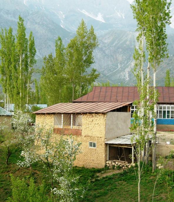 Houses in Arslanbob village