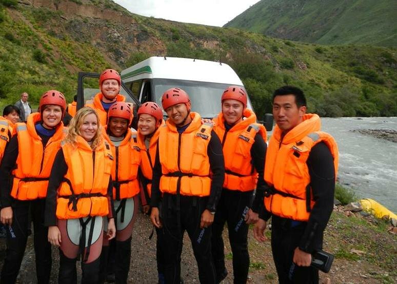 Rafting in Chong Kemin river Rafting in Chong Kemin river